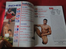 Load image into Gallery viewer, Vintage Adult Erotic Sexy Magazine Gay Interest Black Inches September 2002      50
