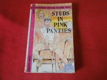 Load image into Gallery viewer, Vintage Erotic Adult Paperback Book/Novel Studs In Pink Panties       PB4
