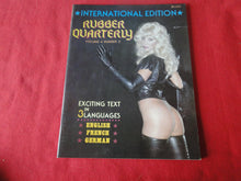 Load image into Gallery viewer, Vintage Nude Erotic Sexy Adult Magazine BDSM Rubber Quarterly International Edition 1979  JB26
