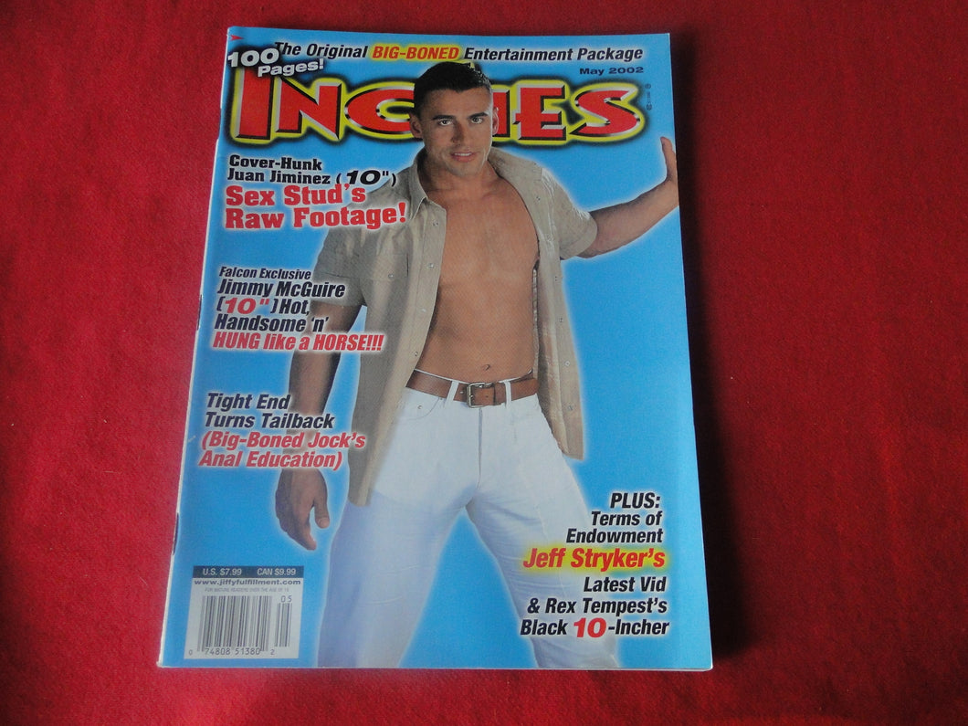 Vintage Adult Erotic Sexy Magazine Gay Interest Inches May 2002         50