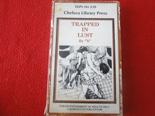 Load image into Gallery viewer, Vintage Adult Paperback Novel/Book Trapped In Lust 1974 ROUGH      X30
