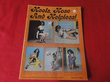 Load image into Gallery viewer, Vintage Nude Erotic Sexy Adult Magazine BDSM Bondage Heels, Hose And Helpless 1975  55
