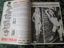 Load image into Gallery viewer, Vintage Nude Erotic Sexy Adult Magazine Vue Danish April 1970          JB13
