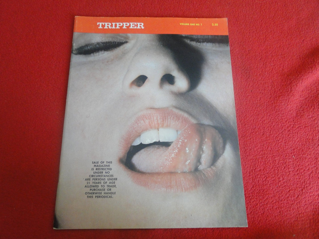 Vintage Nude Erotic Sexy Adult Magazine Tripper 1971          P84