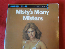 Load image into Gallery viewer, Vintage Erotic Adult Paperback Book/Novel Beeline Misty&#39;s Many Misters     PB4
