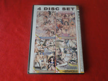 Load image into Gallery viewer, Vintage Adult Porn XXX DVD Erotic Movie 4 Disc Set Furry Snatch 2 Hairy Divas       X31
