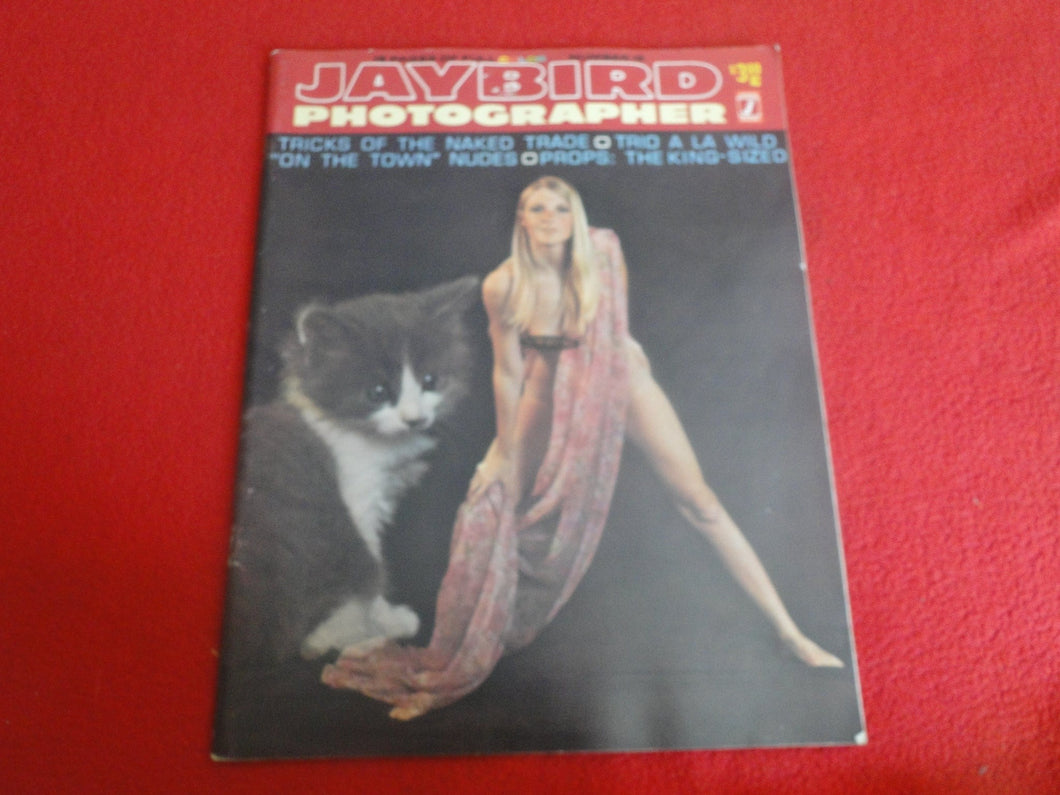 Vintage Nude Erotic Sexy Adult Magazine Jaybird Photographer 1968     P84