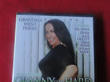 Load image into Gallery viewer, Vintage Adult Erotic Sexy Porn XXX DVD SEALED Granny Goes Hard Nina Swiss   X33
