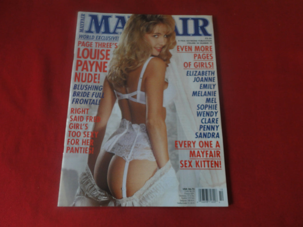 Vintage Nude Erotic Sexy Adult Magazine Mayfair Vol. 28 #10            JB30