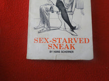 Load image into Gallery viewer, Vintage Adult Paperback Novel/Book Sex Starved Sneak 1980        X7
