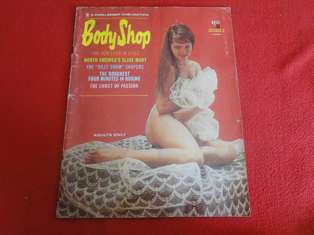Vintage Nude Erotic Sexy Adult Magazine Parliament Body Shop 1966      P84