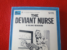 Load image into Gallery viewer, Vintage Adult Paperback Novel/Book The Deviant Nurse 1971          X7
