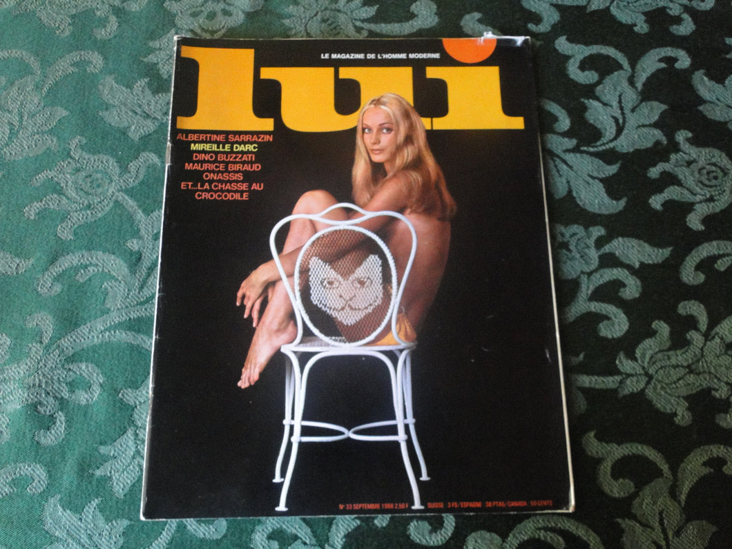 Vintage Nude Erotic Sexy Adult Magazine Lui                  JB13