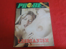 Load image into Gallery viewer, Vintage Nude Erotic Sexy Adult Magazine Probe Eros Goldstripe 1973       P84
