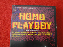 Load image into Gallery viewer, Vintage Adult Paperback Novel/Book Homo Playboy 1969         X7
