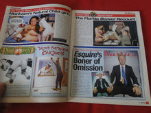 Load image into Gallery viewer, Vintage Nude Erotic Sexy Adult Magazine Hustler April 2001            P99
