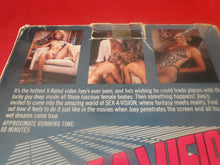 Load image into Gallery viewer, Vintage Adult XXX VHS Porn Tape Video Movie Sex-A-Vision Sheri St. Clair Gina Carrerra P81X
