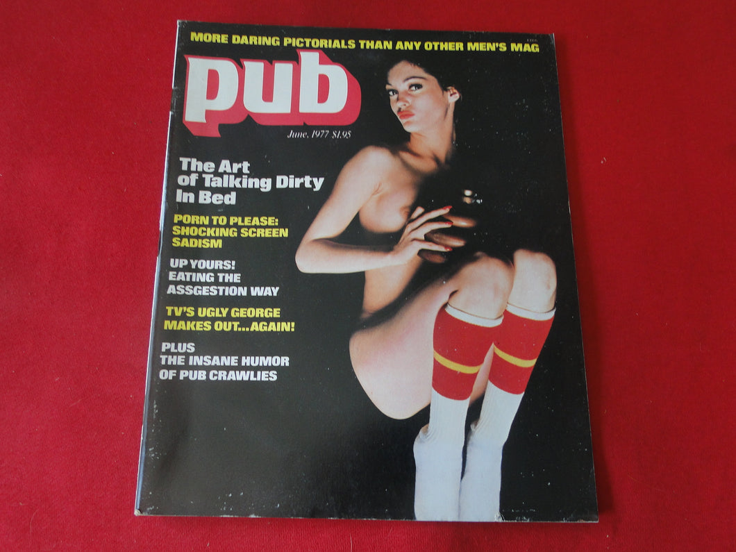 Vintage Nude Erotic Sexy Adult Magazine Pub June 1977      JB35