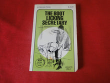 Load image into Gallery viewer, Vintage Erotic Adult Paperback Book/Novel The Boot Licking Secretary      PB4
