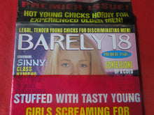 Load image into Gallery viewer, Vintage Nude Erotic Sexy Adult Magazine Barely Legal December 1996 SEALED    JB68
