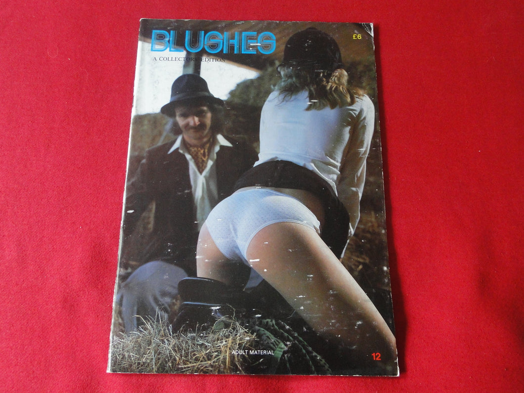Vintage Nude Erotic Sexy Adult Magazine BDSM Blushes #12             G10