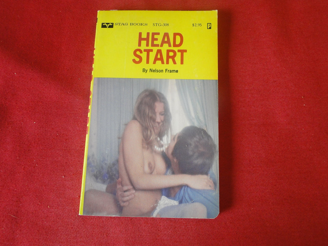 Vintage Erotic Adult Paperback Book/Novel Head Start         PB4
