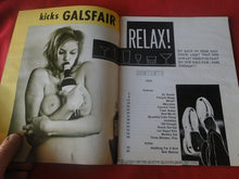 Load image into Gallery viewer, Vintage Nude Erotic Sexy Adult Magazine Kick 1964           P87

