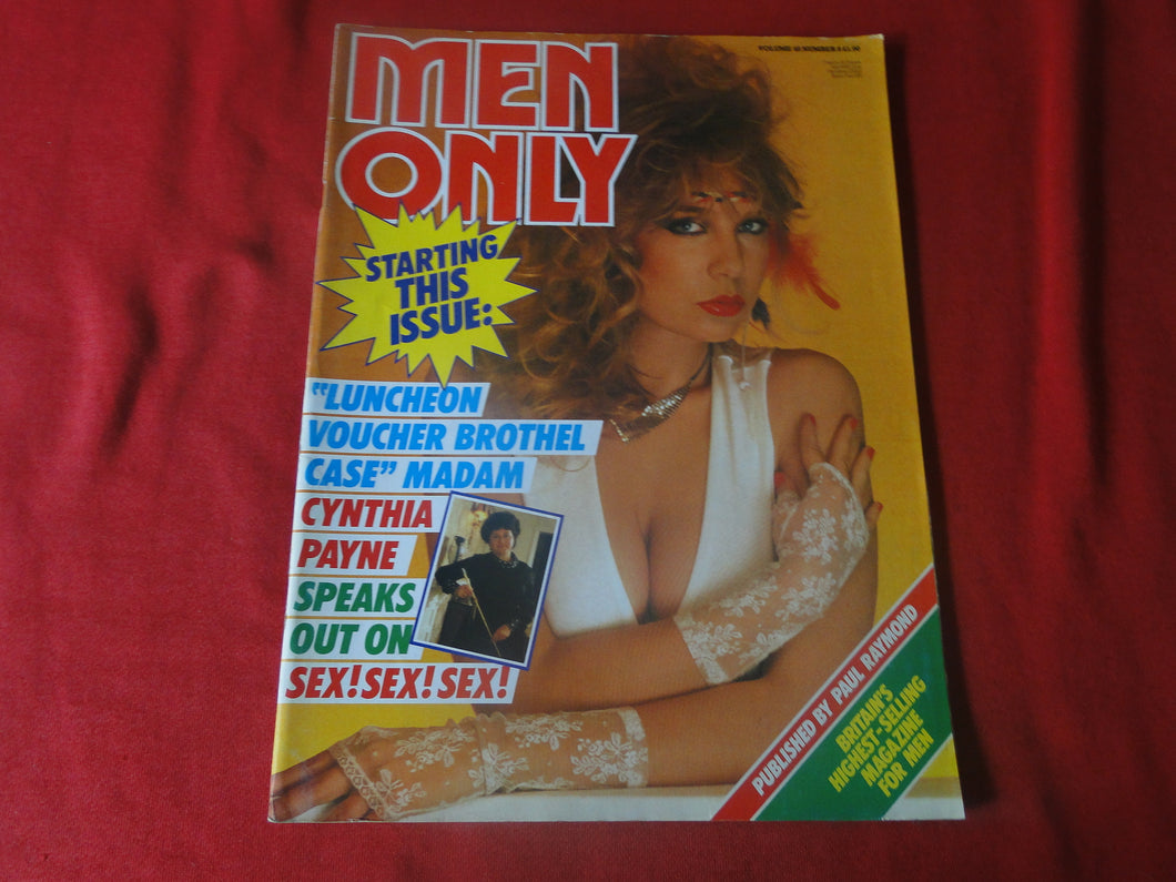 Vintage Nude Erotic Sexy Adult Magazine Men Only V.48 #8     JB68