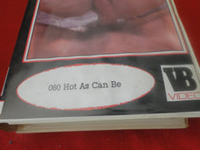 Load image into Gallery viewer, Vintage Adult XXX VHS Porn Tape Video Movie Amateur Hot As Can Be      P81X

