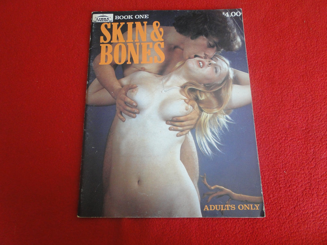 Vintage Nude Erotic Sexy Adult Magazine Skin & Bones         P84