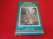 Load image into Gallery viewer, Vintage Adult XXX VHS Porn Tape Video Movie Story of Eloise Jean Dalton Bobby Astyr  P81X
