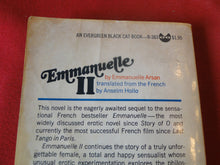 Load image into Gallery viewer, Vintage Erotic Adult Paperback Book/Novel Emmanuelle II              PB4
