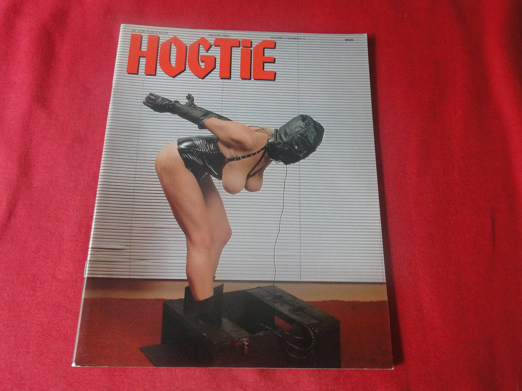 Vintage Nude Erotic Sexy Adult Magazine BDSM Hogtie HOM 1987   JB63