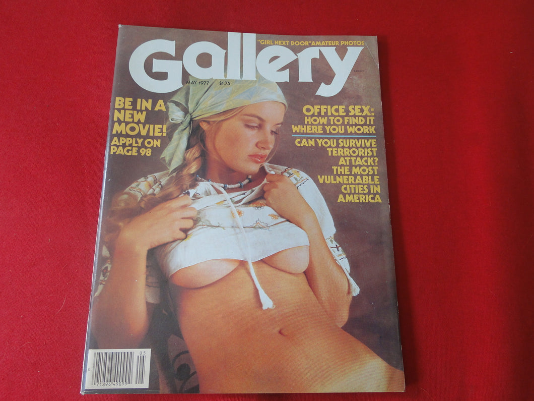 Vintage Nude Erotic Sexy Adult Magazine Gallery May 1977     JB35