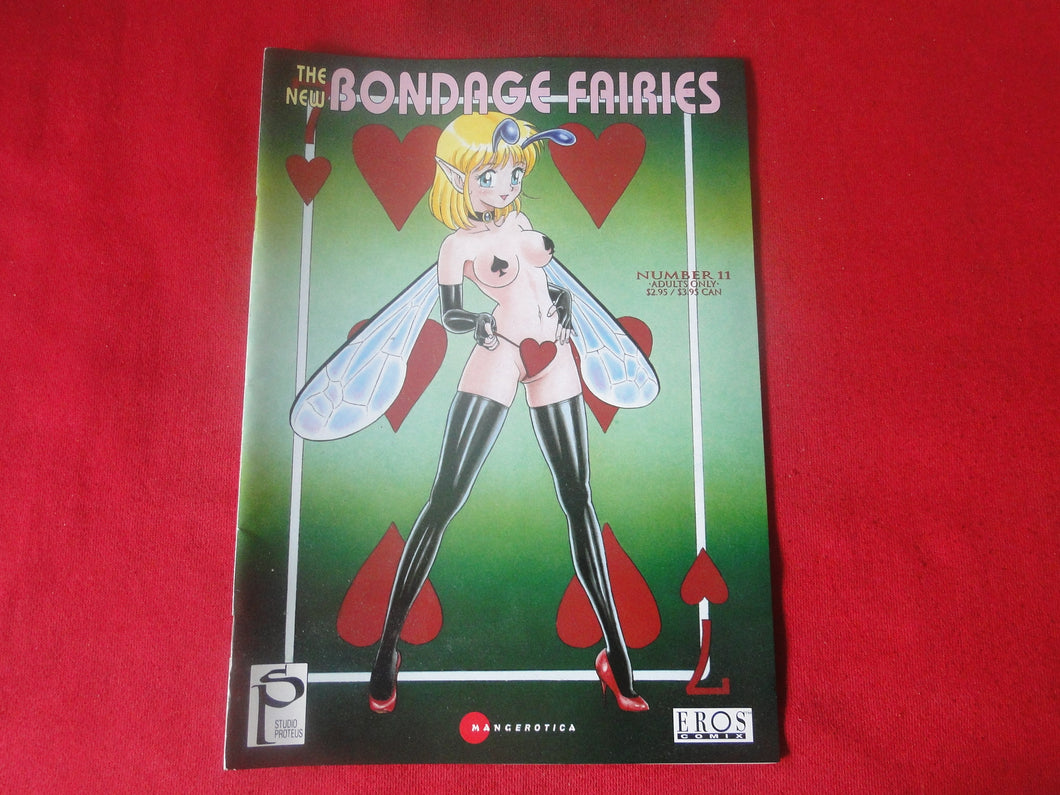 Vintage Nude Erotic Sexy Adult Men's Comic Book New Bondage Fairies #11      JB31