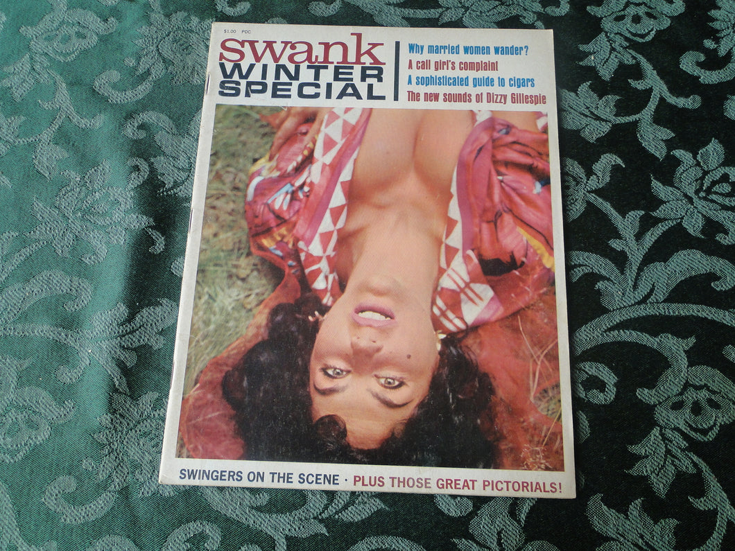 Vintage Nude Erotic Sexy Adult Magazine Swank Winter Special 1964        JB14