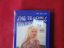 Load image into Gallery viewer, Vintage Erotic Adult Paperback Book/Novel She Teaches Everything     P54
