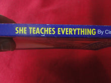 Load image into Gallery viewer, Vintage Erotic Adult Paperback Book/Novel She Teaches Everything     P54
