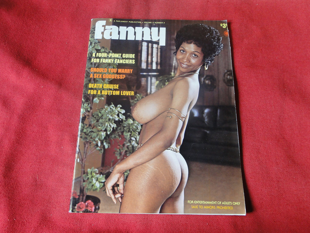 Vintage Nude Erotic Sexy Adult Magazine Parliament Fanny             P85