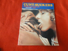 Load image into Gallery viewer, Vintage Nude Erotic Sexy Adult Magazine Cunt-Suckers          JB21
