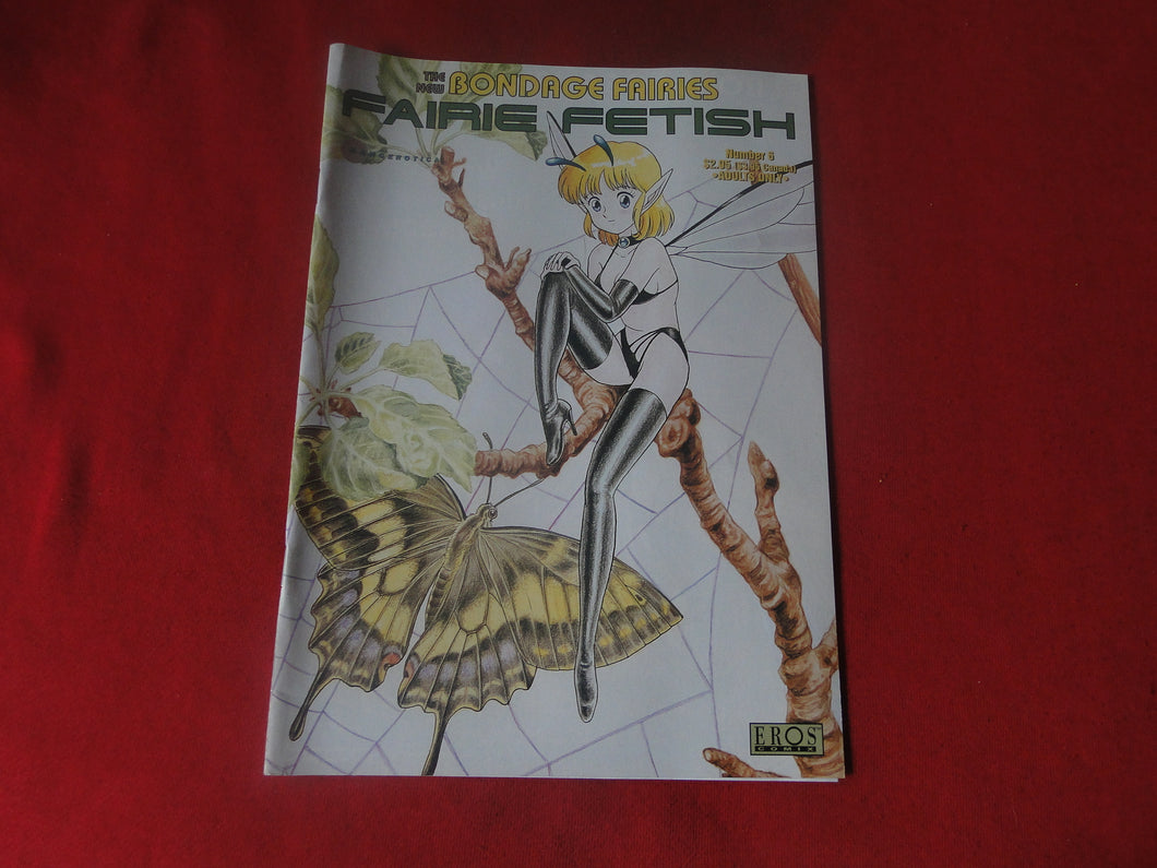 Vintage Nude Erotic Sexy Adult Men's Comic Book New Bondage Fairies Fairie Fetish  JB31