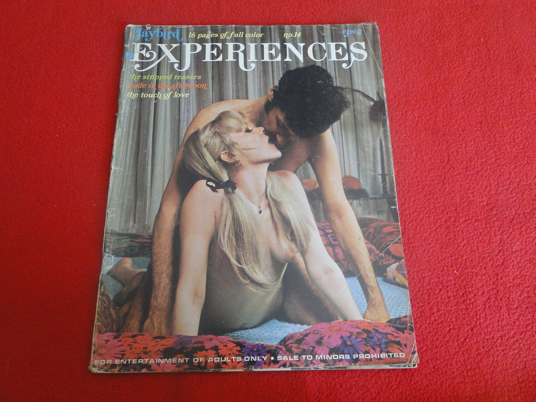 Vintage Nude Erotic Sexy Adult Magazine Jaybird Experiences 1970       P84