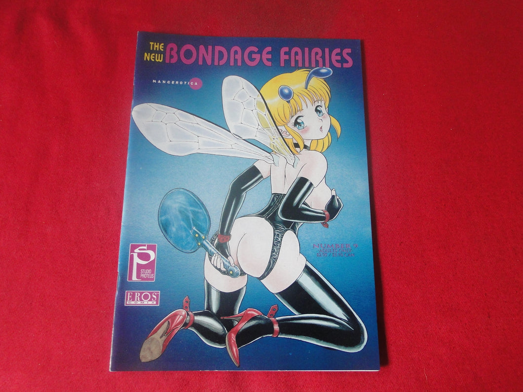 Vintage Nude Erotic Sexy Adult Men's Comic Book Bondage Fairies #9       JB31
