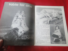 Load image into Gallery viewer, Vintage Nude Erotic Sexy Adult Magazine BDSM Flesh In Bondage #1 Early Candy Samples WOW JB63
