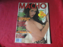 Load image into Gallery viewer, Vintage Nude Erotic Sexy Adult Magazine Macho May 1983           GM
