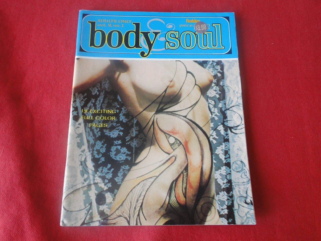Vintage Nude Erotic Sexy Adult Magazine Body Soul 1969         P87