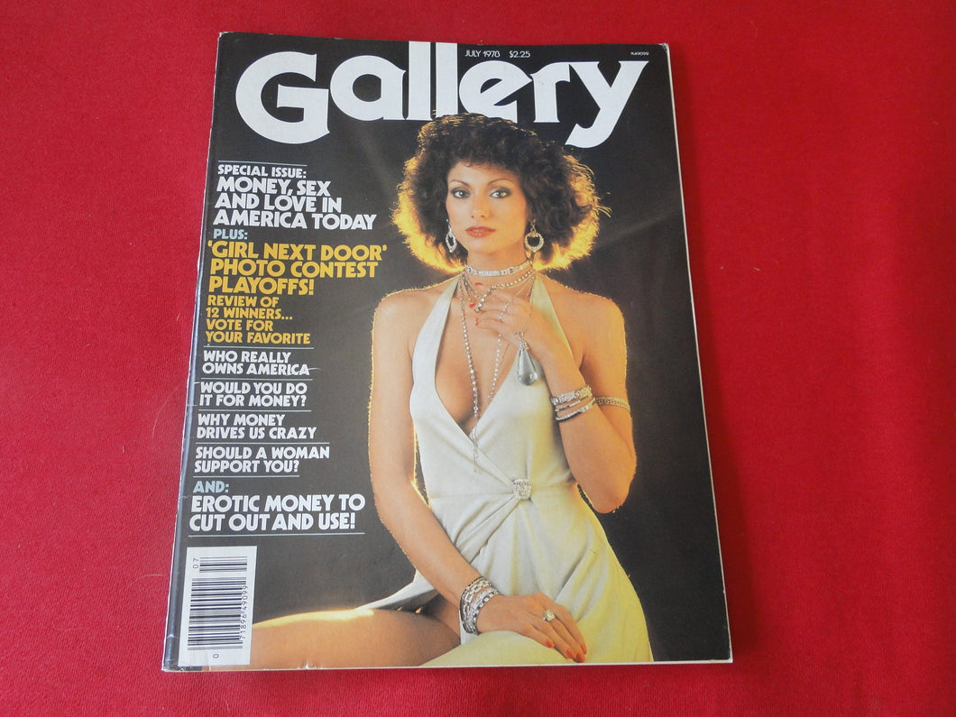 Vintage Nude Erotic Sexy Adult Magazine Gallery July 1978     JB35