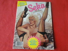 Load image into Gallery viewer, Vintage Nude Erotic Sexy Adult Magazine Pub Seka 1987      JB53
