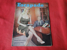 Load image into Gallery viewer, Vintage Nude Erotic Sexy Adult Magazine Escapade May 1956           P85
