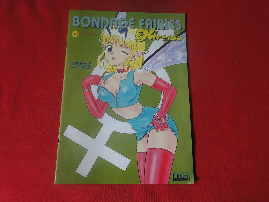 Vintage Nude Erotic Sexy Adult Men's Comic Book Bondage Fairies Extreme #9      JB31